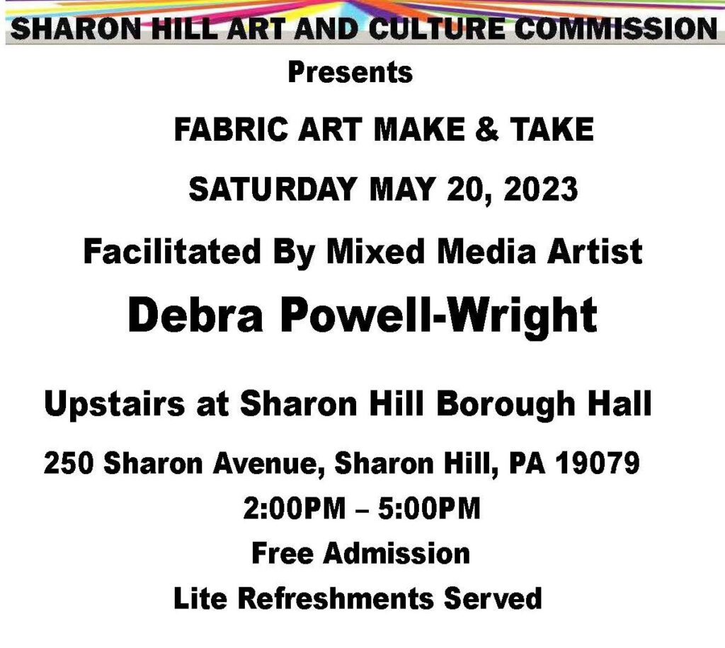 Fabric Art Make and Take Event